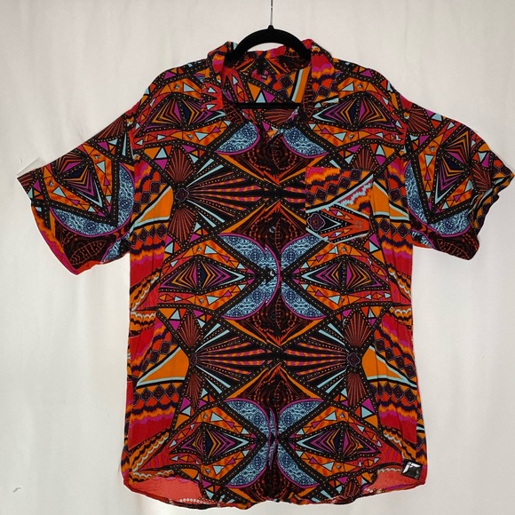 Colorful tribal button down - Picture 2 of 4
